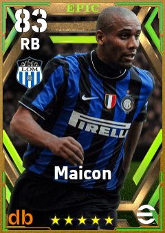 Maicon — RB, OVR 83, MAX 83