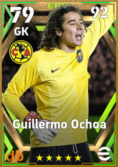 Guillermo Ochoa eFootball player card