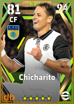 Chicharito — CF, OVR 81, MAX 94