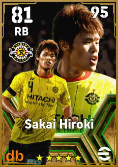 Sakai Hiroki eFootball player card