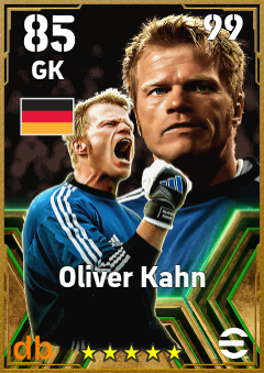 Oliver Kahn eFootball player card