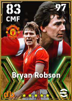 Bryan Robson eFootball player card