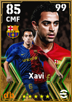 Xavi — CMF, OVR 85, MAX 99