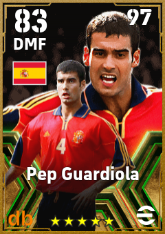 Pep Guardiola eFootball player card