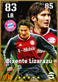 Bixente Lizarazu — LB, OVR 83, MAX 85