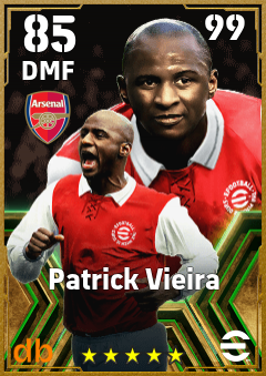 Patrick Vieira eFootball player card