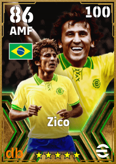 Zico eFootball player card