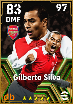 Gilberto Silva eFootball player card