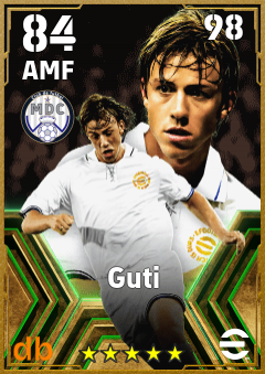 Guti — AMF, OVR 84, MAX 98