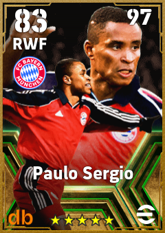 Paulo Sergio — RWF, OVR 83, MAX 97