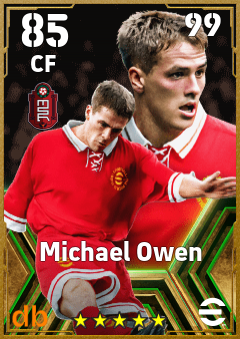 Michael Owen eFootball player card