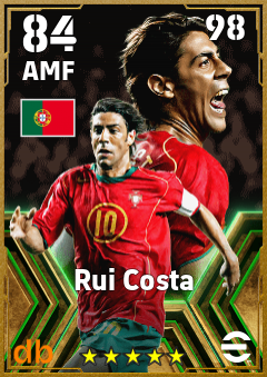 Rui Costa — AMF, OVR 84, MAX 98