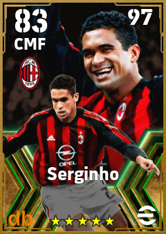 Serginho — CMF, OVR 83, MAX 97