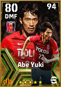 Abe Yuki eFootball player card
