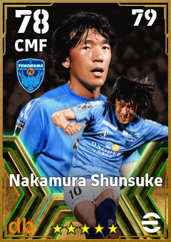 Nakamura Shunsuke — CMF, OVR 78, MAX 79