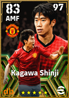 Kagawa Shinji — AMF, OVR 83, MAX 97