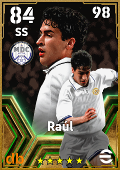 Raúl eFootball player card
