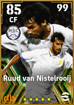 Ruud van Nistelrooij — CF, OVR 85, MAX 99