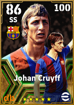 Johan Cruyff eFootball player card