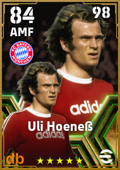 Uli Hoeneß — AMF, OVR 84, MAX 98
