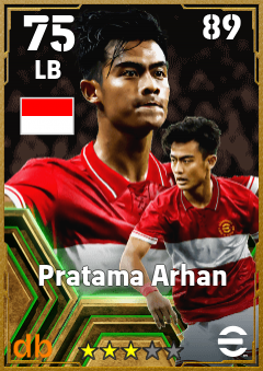 Pratama Arhan eFootball player card