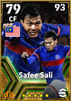 Safee Sali — CF, OVR 79, MAX 93