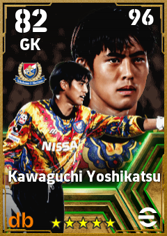 Kawaguchi Yoshikatsu — GK, OVR 82, MAX 96
