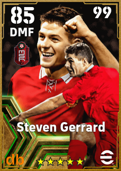 Steven Gerrard eFootball player card
