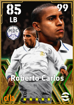 Roberto Carlos — LB, OVR 85, MAX 99