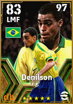 Denílson — LMF, OVR 83, MAX 97