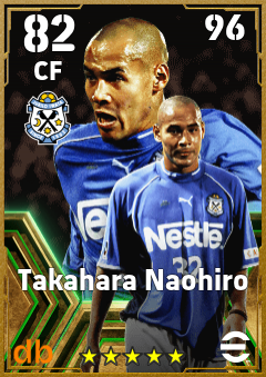 Takahara Naohiro — CF, OVR 82, MAX 96