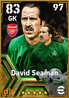 David Seaman eFootball player card