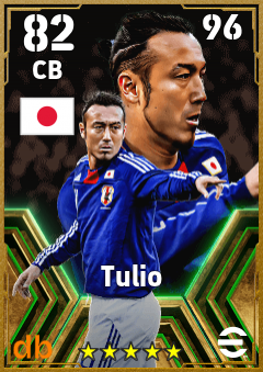 Tulio — CB, OVR 82, MAX 96