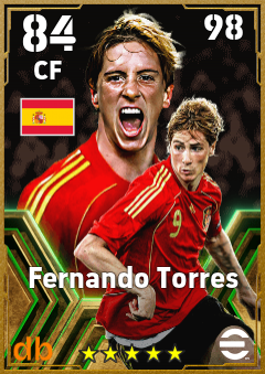Fernando Torres eFootball player card