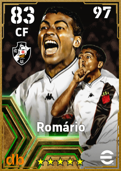 Romário eFootball player card