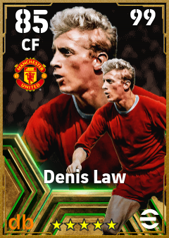 Denis Law — CF, OVR 85, MAX 99