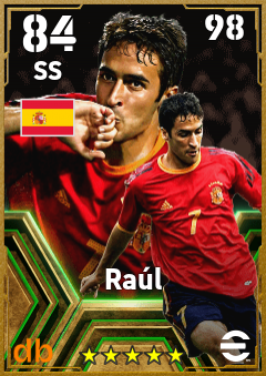 Raúl eFootball player card