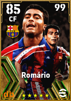 Romário — CF, OVR 85, MAX 99