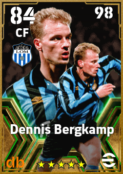 Dennis Bergkamp eFootball player card