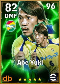 Abe Yuki eFootball player card