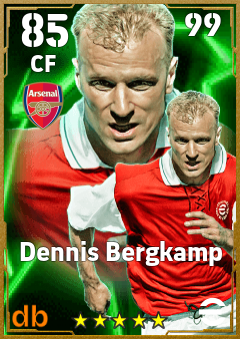 Dennis Bergkamp eFootball player card