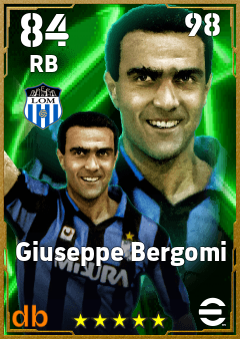 Giuseppe Bergomi — RB, OVR 84, MAX 98