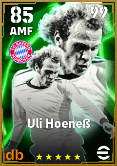 Uli Hoeneß — AMF, OVR 85, MAX 99