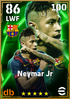 Neymar Jr eFootball player card
