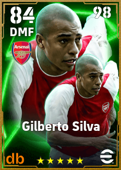 Gilberto Silva eFootball player card