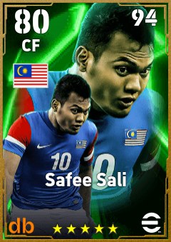 Safee Sali — CF, OVR 80, MAX 94