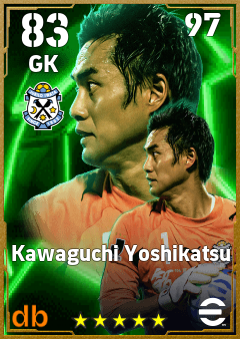 Kawaguchi Yoshikatsu — GK, OVR 83, MAX 97