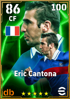 Eric Cantona eFootball player card