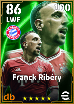 Franck Ribéry eFootball player card
