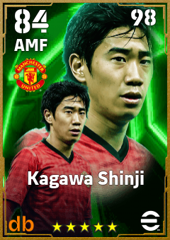 Kagawa Shinji — AMF, OVR 84, MAX 98